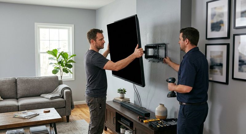 Television Mounting Service in Conroe, TX