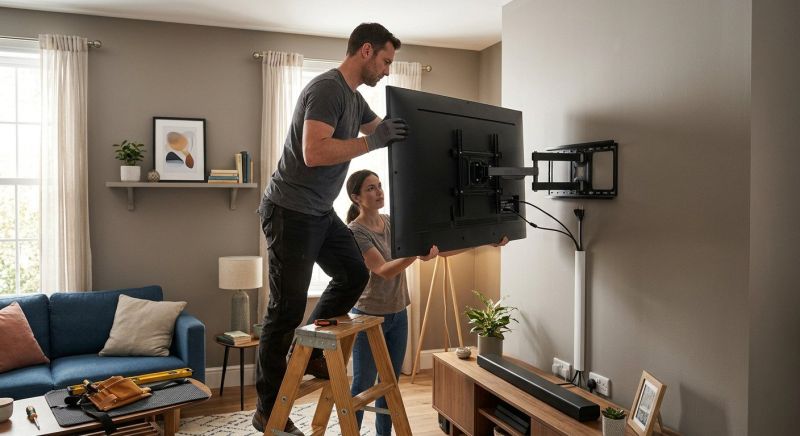 Television Mounting Service in Conroe, TX