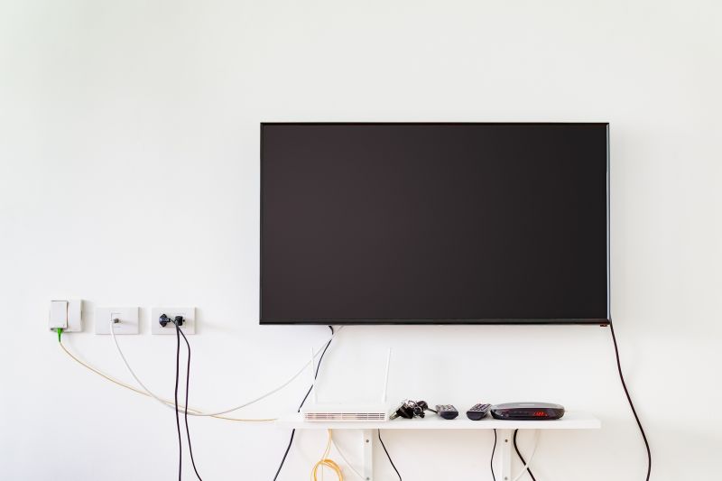 Modern TV Mounting Setup